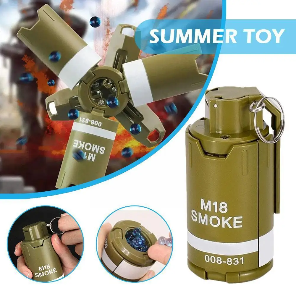 M18 Smoke Explosive Water Bomb Gel Grenade Model Military Toy For Adults Bo - £10.11 GBP