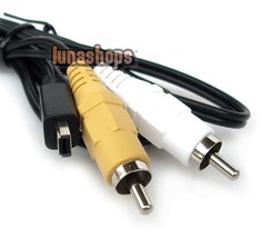 AV Video Cable For Fuji FinePix A205 A205S A210 A310 - £15.93 GBP