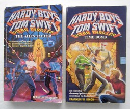 Hardy Boys And Tom Swift Ultra Thriller Lot ~ Franklin W Dixon Time Bomb Alien - £7.80 GBP