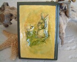 Vintage puffy rabbit and bumblebee card thumb155 crop