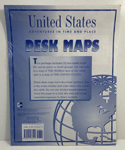 McGraw-Hill United States Adventures in Time and Place: Desk Maps - £15.66 GBP