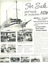 Caroline II American Built Yacht For Sale Magazine Ad 1930's - $17.82