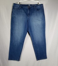 New Direction Women&#39;s Curvy Skinny Jeans Medium Wash Plus Size 24W Short - £17.91 GBP