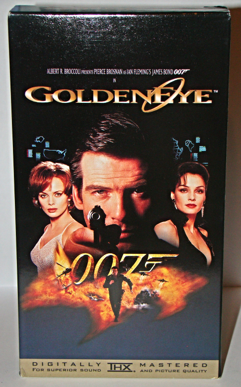VHS - GOLDEN EYE 007 - $8.00