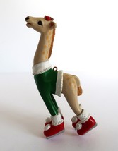 Vtg Hallmark Keepsake Ornament in Box &#39;93 Daughter Giraffe Bendable Neck &amp; Legs - £9.41 GBP