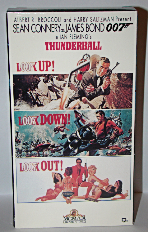 VHS - 007 THUNDER BALL - $8.00