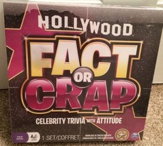 Fact Or Crap: Hollywood Edition Celebrity Trivia With Attitude New In Box - £13.44 GBP