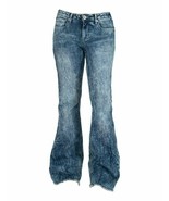 Cowgirl Tuff Jeans C Breeze Flare Bell Bottom Acid Washed JCBREZ Size 24... - $69.95