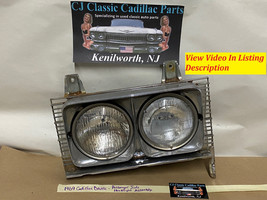 69 Cadillac Deville RIGHT PASS SIDE HEADLIGHT ASSEMBLY GRILL HOUSING BUC... - $148.49