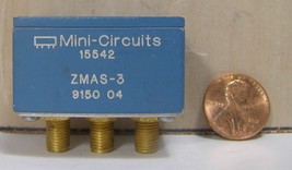 MINI-CIRCUITS ATTENUATOR SWITCH MODEL: ZMAS-3 S/N:915004 SMA - £23.52 GBP