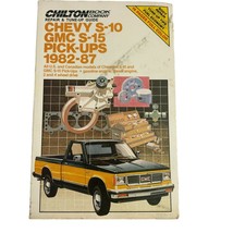 Chilton Repair Tune Up Guide Book Manual Chevy S10 GMC S15 Pick Ups 1982-1987 - $11.88