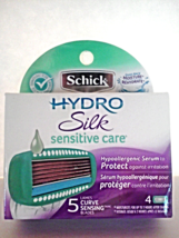 Schick Hydro Silk Sensitive Care For Women Razor Blade Refill Cartridges... - £10.15 GBP