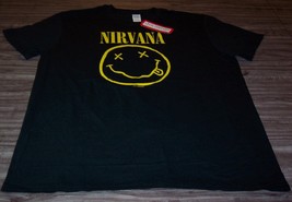 Nirvana Smiley Face T-Shirt Band Mens Xl New w/ Tag - £15.79 GBP