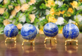 Wholesale Lot Lapis Lazuli Spheres Ball Healing Crystal Home Décor 5-6Pc... - £114.20 GBP