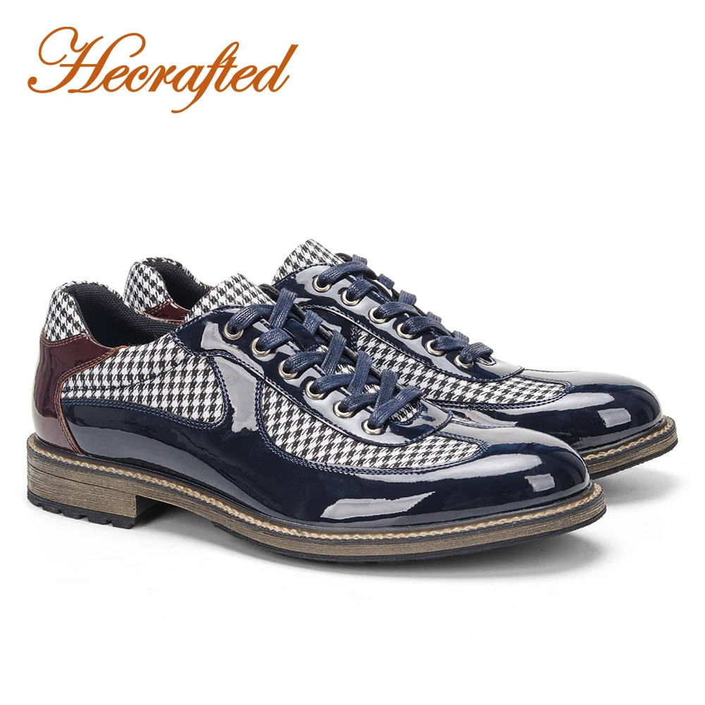 Casual Shoes Men Derby Brand New Arrival Retro Premium Luxury Leather Sh... - $100.31