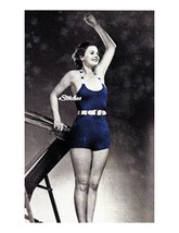 1940s Boy Short Swim Suit or Bathing Suit - Knit pattern (PDF 1332) - £2.99 GBP