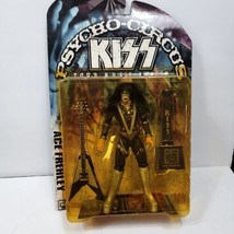 Kiss Psycho Circus Ace Frehley Action Figure Tour Edition Plastic Yellow... - $29.69