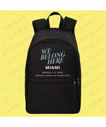 WE BELONG HERE MIAMI MUSIC FESTIVAL 2025 Backpack Bags - $48.00