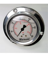 Stauff 0-600 PSI Panel Gauge 3 1/4&quot; Diameter  - $288.90 MXN