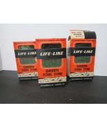 Vtg 3 Boxes of Life Like Green Scenic Stone #LL14   H7 - $14.20