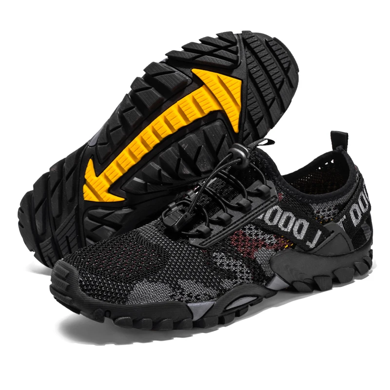 Men Hi Shoes Water Shoes Outdoor Waterproof and Non-slip  Size 38-46 - £127.48 GBP