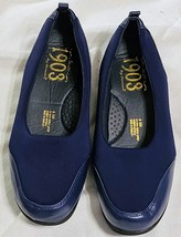 Beacon Blue Slip On Low Wedge Comfort Shoes Women&#39;s Size 9.5M - €15,29 EUR