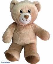 BAB Build A Bear Workshop Teddy Bear Tan Stuffed Plush 15 Inch Animal Toy gift - £13.99 GBP