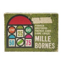 Mille Bornes Parker Brothers French Card Game Craze 1962 Complete 112 Cards - £19.41 GBP