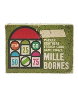 Mille Bornes Parker Brothers French Card Game Craze 1962 Complete 112 Cards - £19.34 GBP