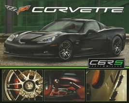 2009 Chevrolet CORVETTE C6RS sales brochure sheet Chevy Pratt Miller Jay... - £6.32 GBP