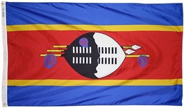 Swaziland (Eswatini) - 3&#39;X5&#39; Nylon Flag - $69.60