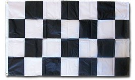 Checkered - 3&#39;X5&#39; Nylon Flag - £42.71 GBP