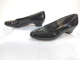 Hush Puppies Women&#39;s Shoes 6.5 M Ballet Block Heel Black   - £8.61 GBP