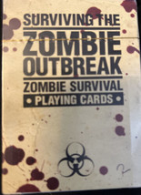 Zombie Outbreak Survival - Playing Card Deck - $8.79