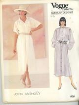 Vogue 1126 Misses Dress by John Anthony Size 8-10-12 UNCUT - £3.13 GBP