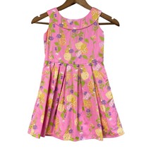 American Girl Flower Garden Dress Girls 7 Pink Summer Spring Summer  - £25.90 GBP