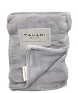 Tahari Baby Security Blanket Gray Embossed Alphabet Letters ABCs Lovey P... - $29.99