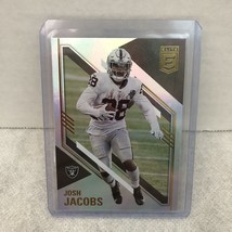 2021 Panini Donruss Elite Series Josh Jacobs #37 Las Vegas Raiders - £0.78 GBP