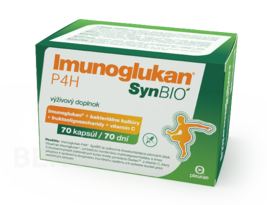 Genuine Imunoglucan P4H SynBIO Vitamin C Immune System suppl. 70 caps. h... - $63.00