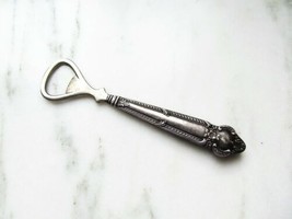 Vintage Sterling Silver Barware Can Opener Ornate Unsigned C3046 - £37.05 GBP