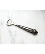 Vintage Sterling Silver Barware Can Opener Ornate Unsigned C3046 - £37.07 GBP
