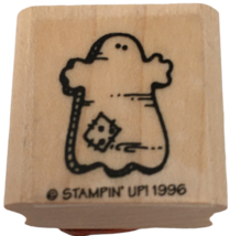 Stampin Up Rubber Stamp Country Ghost Patch Halloween Card Making Craft Art Fall - £2.39 GBP