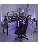 Escritorio Gamer En Forma L De 50 Pulgadas Mueble Para Computadora Lapto... - $123.66 CAD