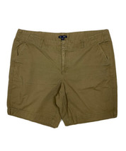 Gap Hadley Women Size 16 (Measure 38x8) Green Chino Shorts - $9.44