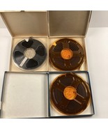 Vintage Lot 3 Reel To Reel Sound Recording Tape Mylar Soundcraft See Photos - £12.44 GBP