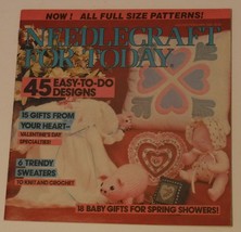 Needlecraft for Today Magazine January/February 1985 45 Easy to do Designs - $7.69