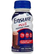 18pk Ensure Plus Nutrition Shake Bottles *07/2025* - Milk Chocolate - 8 ... - $428.97 MXN