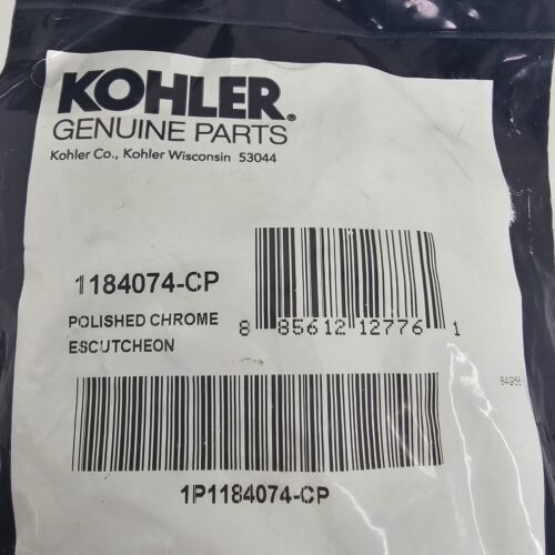 Kohler Genuine Part 1184074-CP Polished Chrome Escutcheon Shield Sink Faucet - $18.38