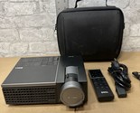 Dell M410HD DLP Projector WXGA (1280x800) native 2100:1 W Remote Cords Case - $89.10