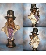 &quot;  ONE PUFF AT A TIME  &quot;  BRONZE SCULPTURE MARQUETTE - $23,500.00